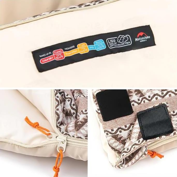 Sleeping Bag Envelope Cotton Naturehike NH20MSD05