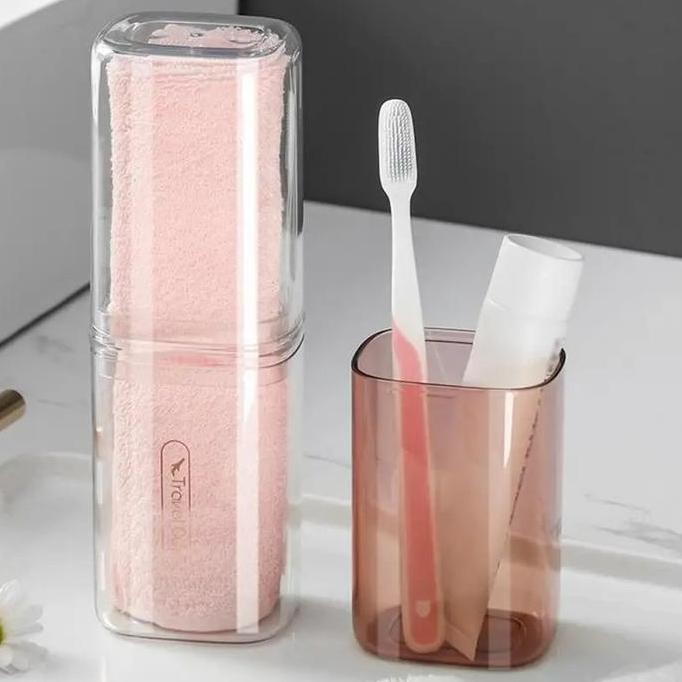 Tempat Sikat Gigi Elektrik Oral B Travel Toiletries Cup Case Jw018