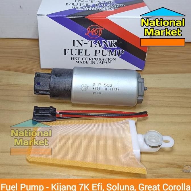 // HKT GIP-502 Pompa Fuel Pump Corolla Great Soluna Kijang 7K EFI JAPAN //