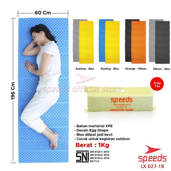 SPEEDS Matras Yoga Foam XPE Matras Lipat Foam Matras Outdoor 027-18