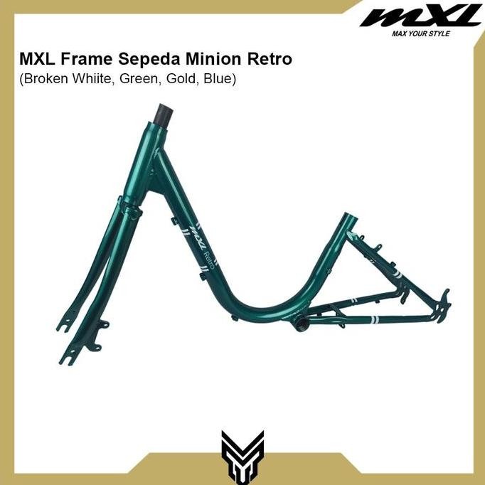 MXL Frame Sepeda Minion Retro Ukuran 20" Bahan Steel Bicycle Frame