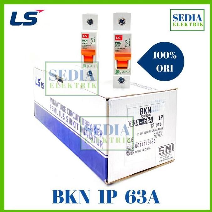 MCB BKN LS 1Phase 1P 63A
