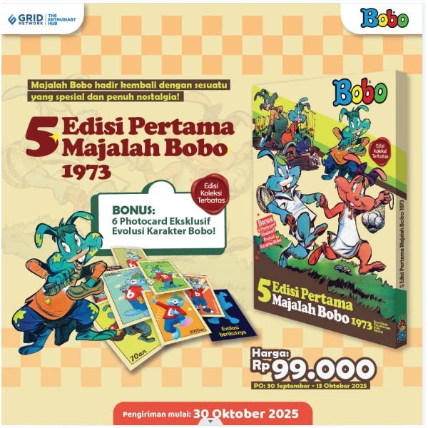 Bobo Edisi 1973, Majalah Bobo Kumpulan Dongeng Indah, Edisi 50 Tahun Majalah Bobo Cerpen & Dongeng