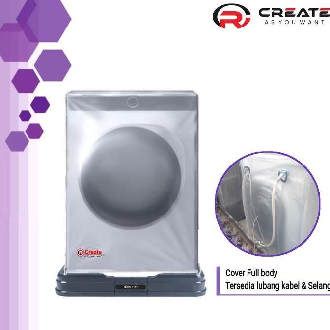 Create Cover Mesin Cuci Front Loading Beko