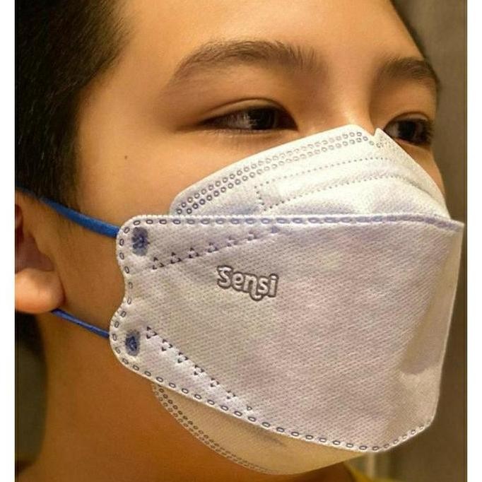COD Masker Sensi Convex 4 Ply Per Box isi 20 Pcs / Sensi Convex Mask
