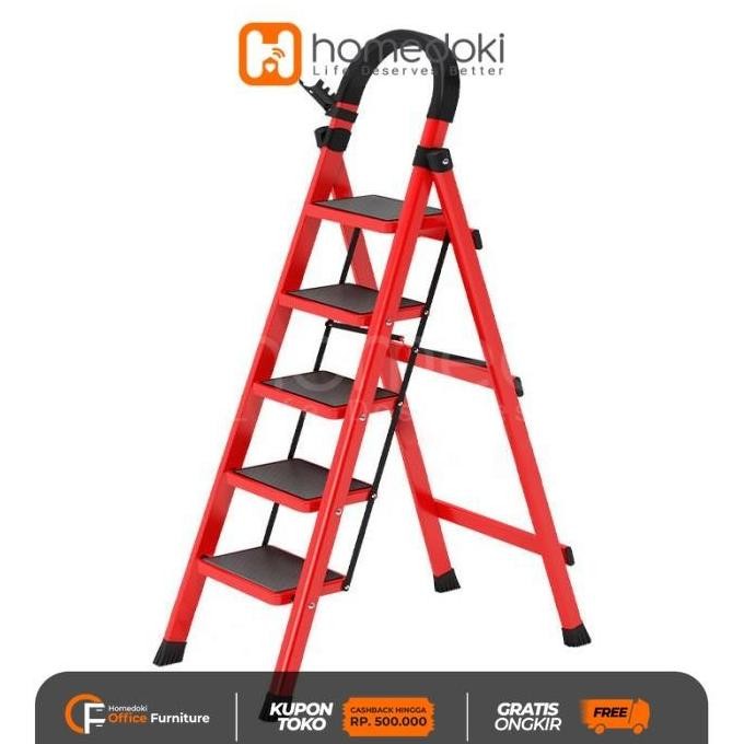 Tangga Lipat Portable / Tangga Lipat  Besi / Tangga Lipat Rumah Tangga