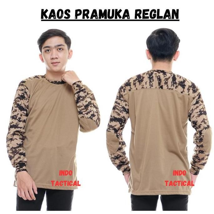Kaos Reglan Pramuka,Kaos Pramuka kaos lapangan kaos pramuka pendek kaos pdl lapangan pramuka reglan 