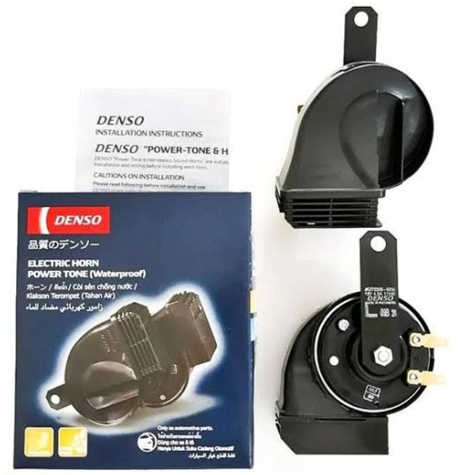 Premium KLAKSON BEL DENSO MODEL KEONG WATERPROOF HORN MOTOR / MOBIL Promo