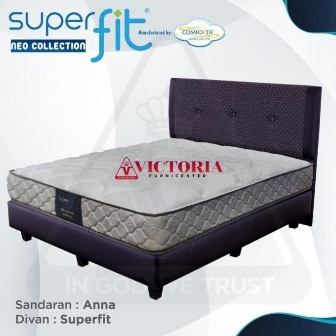 TERBARU - Comforta Superfit NeoClassic 120 160 180 200 Full Set Fullset Bed