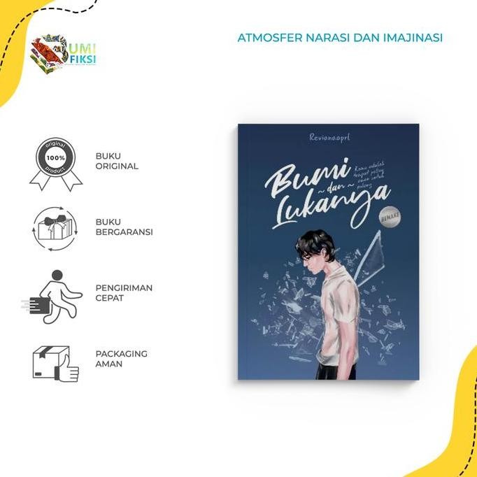 Buku Novel Bacaan Bumi dan Lukanya - Cahaya Duabelas Semesta - Bumi Fiksi