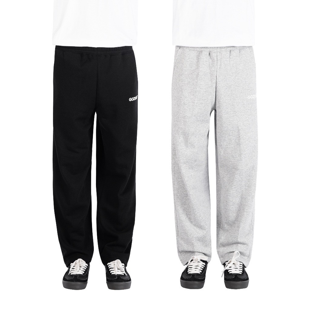 Gozeal | Sweatpants | Celana Panjang Bahan Fleece | Clay