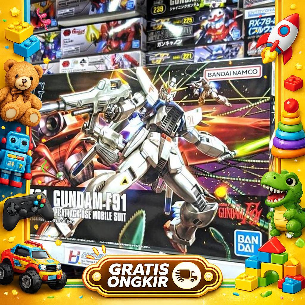 Hguc Hg Gundam F91 Original Bandai Plamo Modelkit