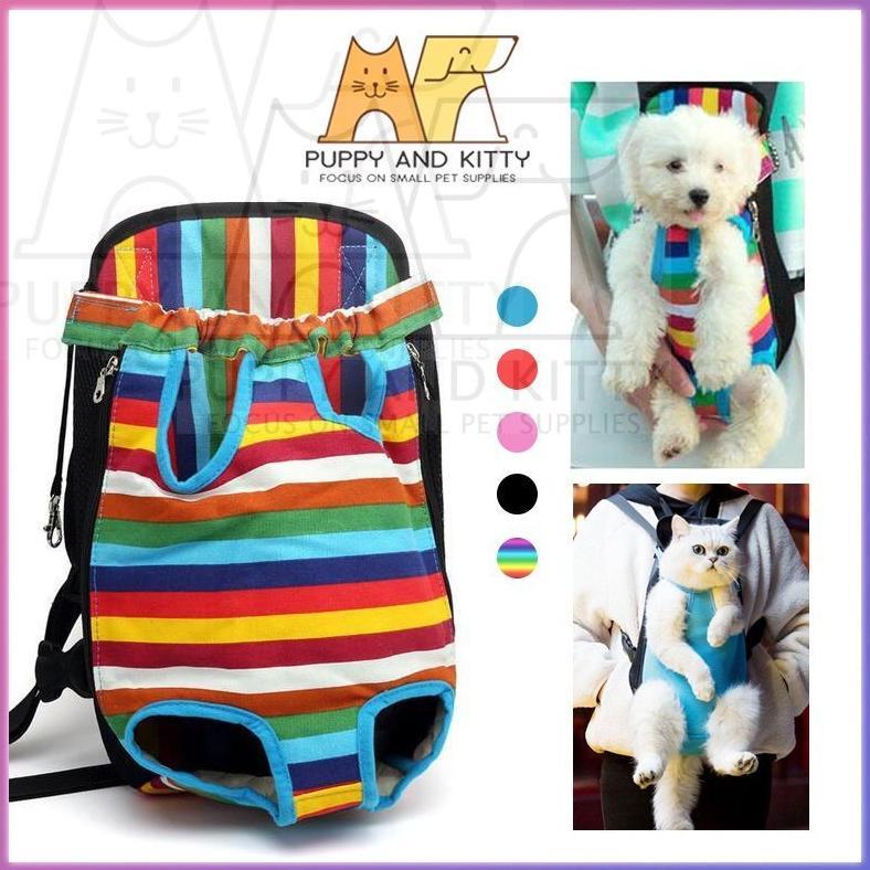 Gendongan Kucing Gendongan Anjing Kecil Tas Gendong Kucing Depan Belakang Tas Travel Kucing Pet Trav