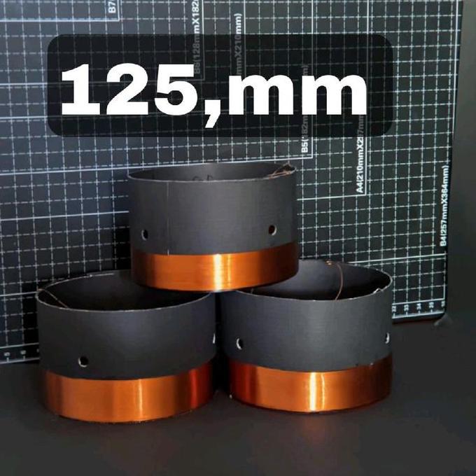 SEPUL SPOL SPEKER PD 1880 CARBON VOICE COIL 125MM LILITAN LUAR DALAM