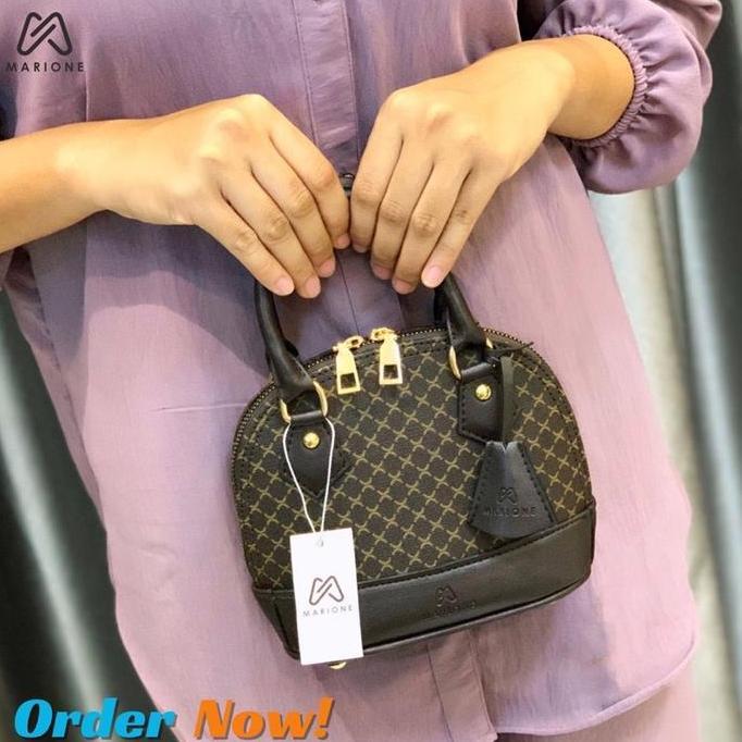 Ohbag- Marione - Tas Selempang Nita Alma Solid Bag Dapat (2 Tali)-Limited Edition - Selempang Nita F