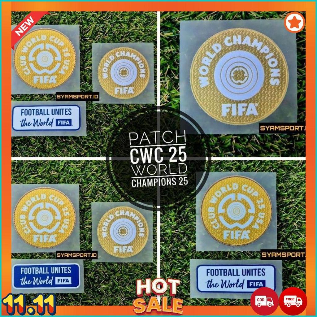 PAKET LENGKAP Patch Club World Cup 2025 + Champions World Club 2025 | Patch CWC 2025 | Patch Piala D