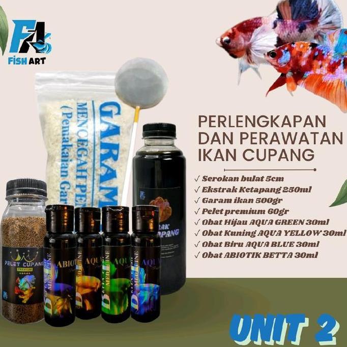 New- Paket Lengkap Peratan Dan Pengobatan Ikan Cupang | Paket Peratan Ikan Cupang