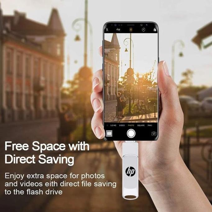 Flashdisk OTG HP USB 3.0 High Speed untuk Android | 1TB 2TB | Free Micro + Hook
