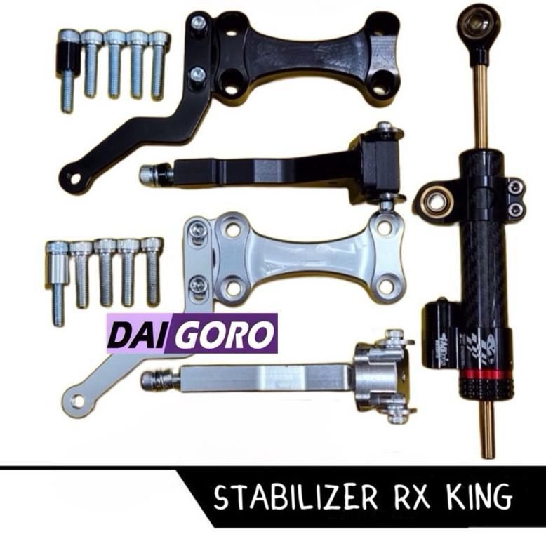 [ Paket Murah ] Stabilizer Steering Dumper Matris RX KING Plus Breket Mufac Stabilizer Stang Rx King