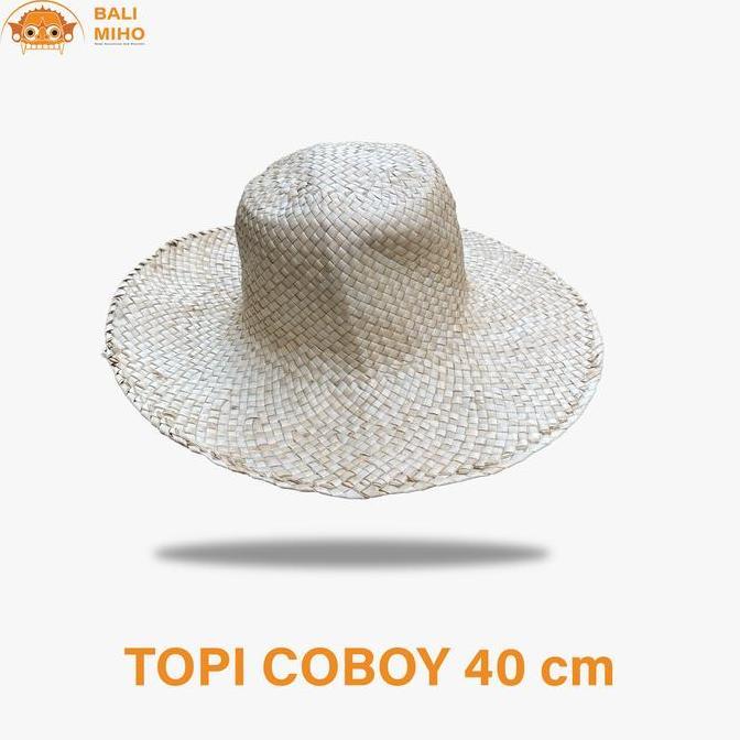 :=:=:=:=] Topi Koboi dari Pandan - Topi Jerami - Topi Anyaman Pandan