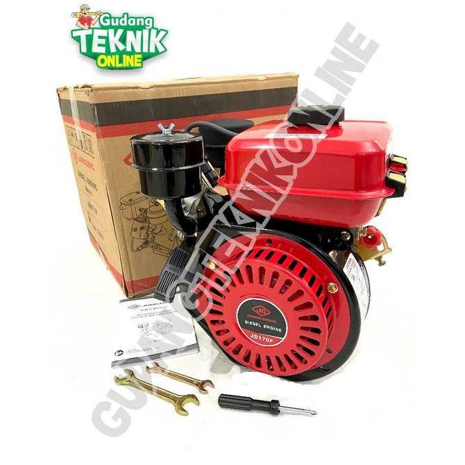 PALMOWI (JD-170F JIDANGDONG) Engine Penggerak DIESEL 5HP JD170F JIANGDONG / Mesin Penggerak Serbagun