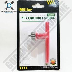 OVIROWA MOLLAR Kunci Kepala Bor 13mm MERAH MOLLAR / Kunci Bor 13mm MOLLAR MERAH