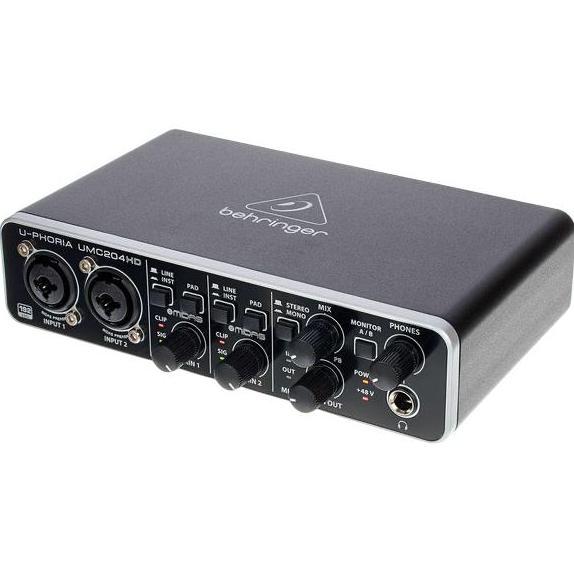 Behringer UMC204HD UMC204-HD UMC-204-HD USB AUDIO INTERFACE BMJ
