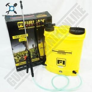 OVIROWA Sprayer Hama Elektrik Manual 16L FIRMAN FKS16S 2in1 / Knapsack Alat semprot Hama FIRMAN FKS 