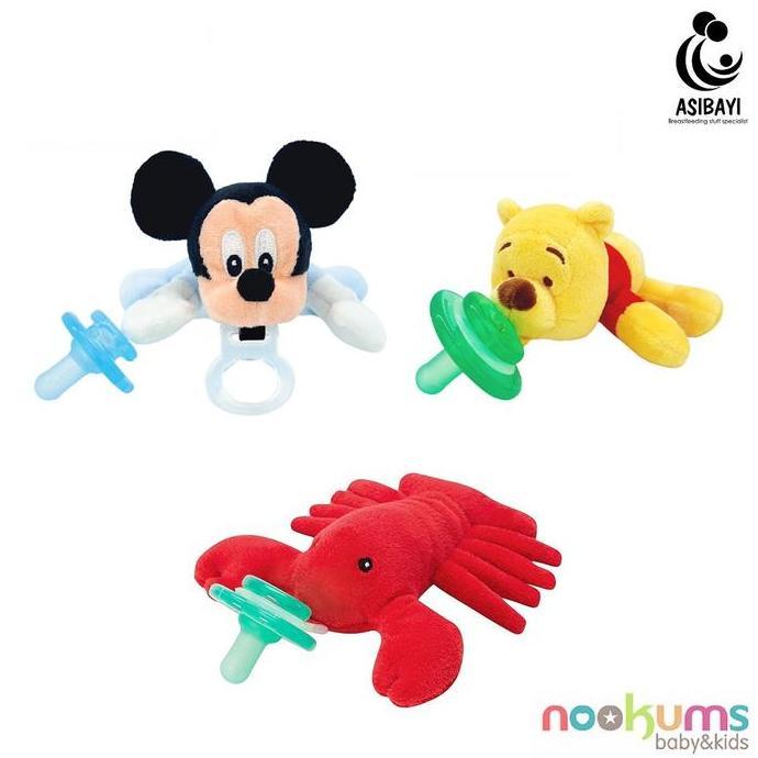 Nookums Buddies Paci Plushies Sekelas Wubbanub Pacifier Plush Boneka