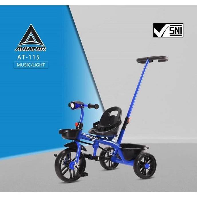 Promo SEPEDA ANAK RODA TIGA AVIATOR TRICYCLE AT-115 Diskon