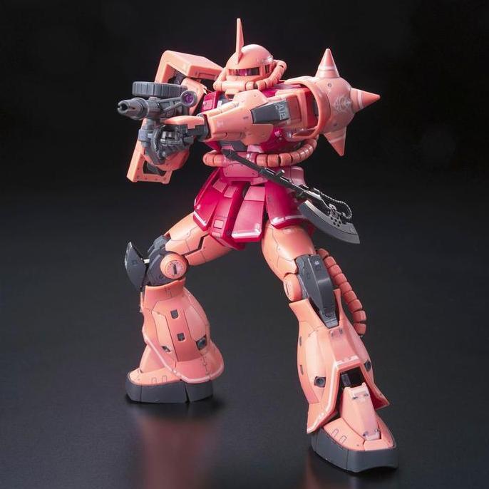 Promo BANDAI RG MS-06S Char's Zaku II [Char Aznable Custom] Diskon