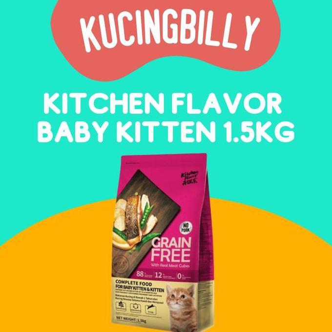 Gato - Kitchen Flavour Baby Kitten & Kitten 1.5Kg