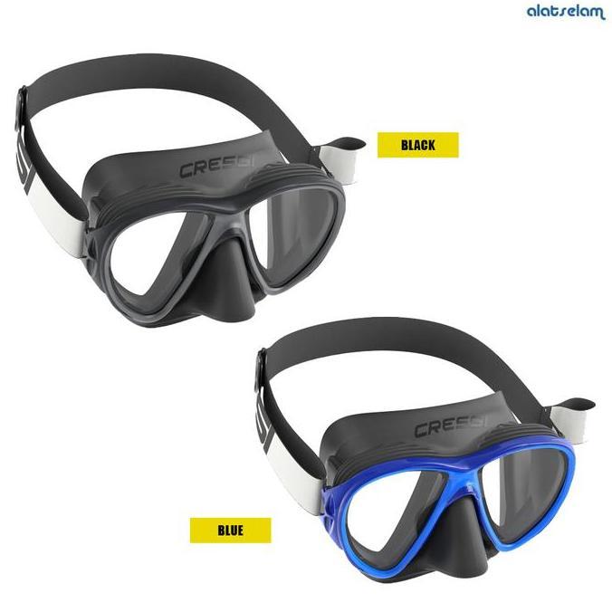 HARGA DISC - Mask Cressi Fiji - Diving & Snorkelling Mask / Mask Scuba Diving / Kacamata Selam Snork