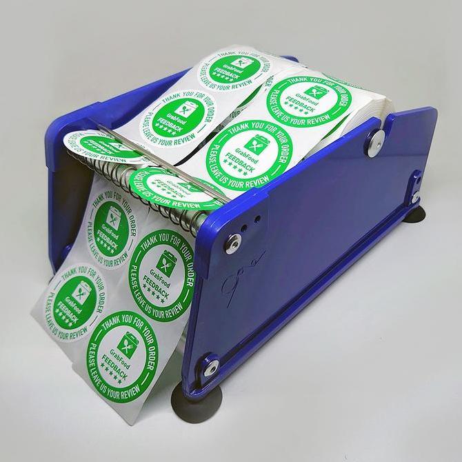 Well- Sticker Label Gofood Thank You Review Feedback Segel 4,5Cm 500Pcs/Roll