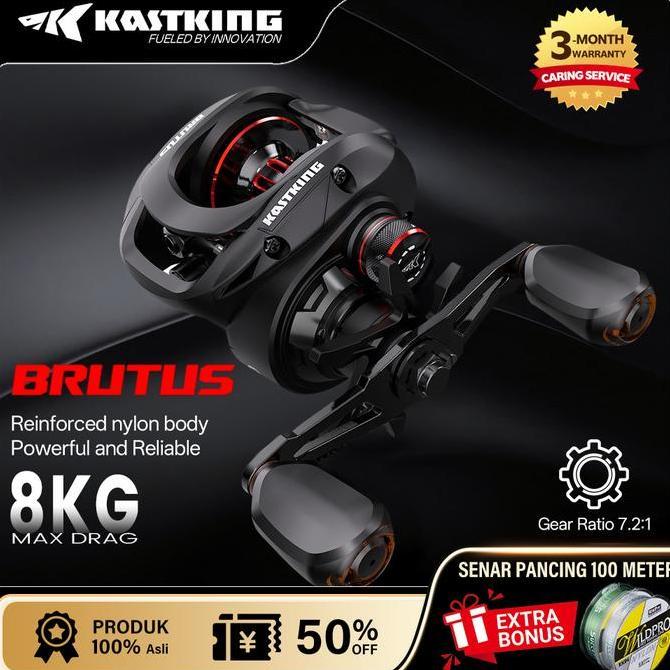 [OFFICIAL] SEAHUNTER X KASTKING BRUTUS & BRUTUS PRO REEL BC REEL PANCING, SALTWATER REEL BAITCASTING
