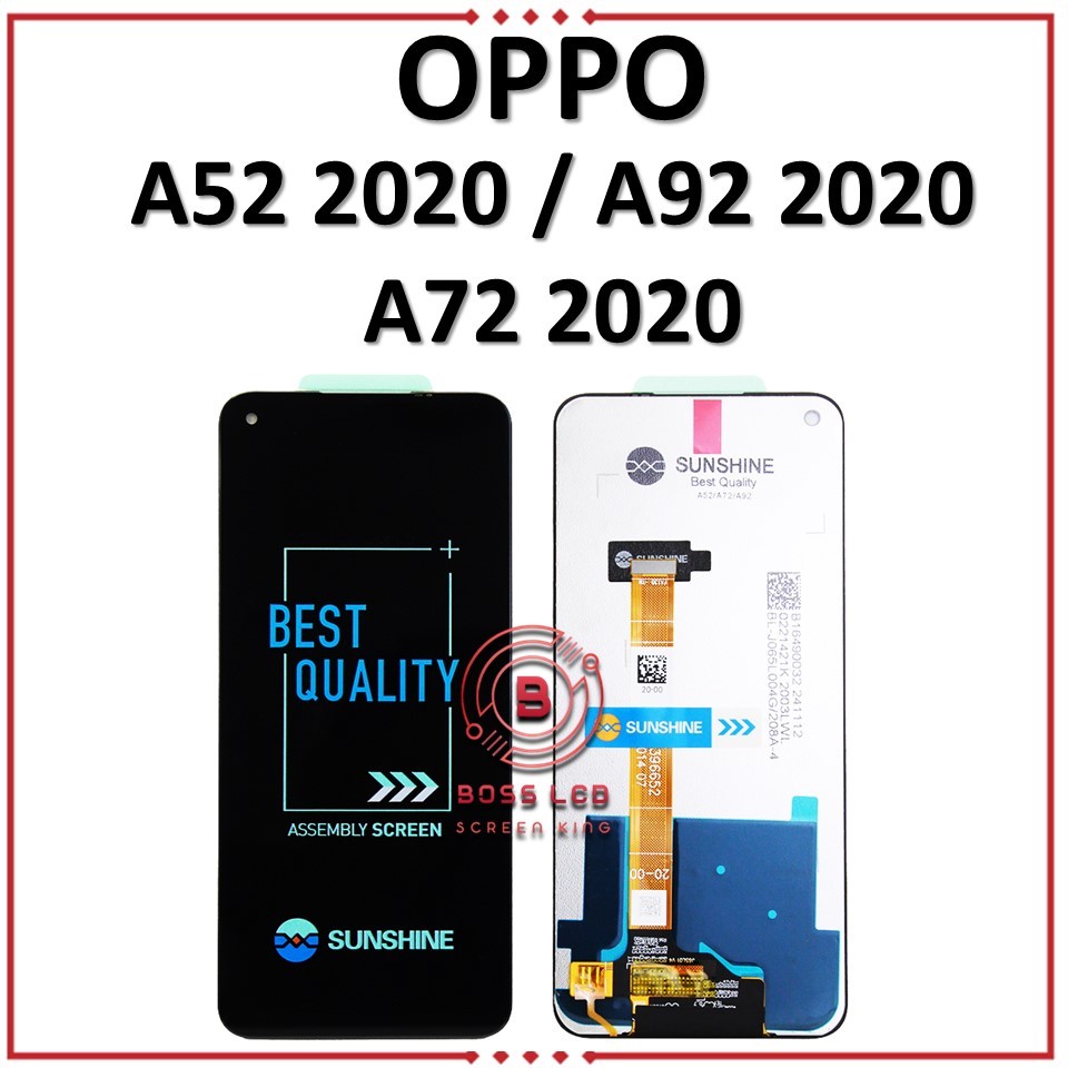 LCD TOUCHSCREEN OPPO A52 2020 - LCD OPPO A92 2020 - LCD OPPO A72 2020 ORIGINAL 100% COMPLETE