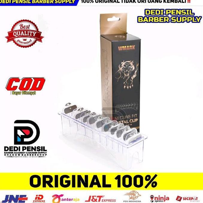 SET GUARD WMARK TRANSPARANT ISI 10 UNIVERSAL BISA DIGUNAKAN UNTUK CLIPPER WMARK KEMEI WAHL VGR DLL