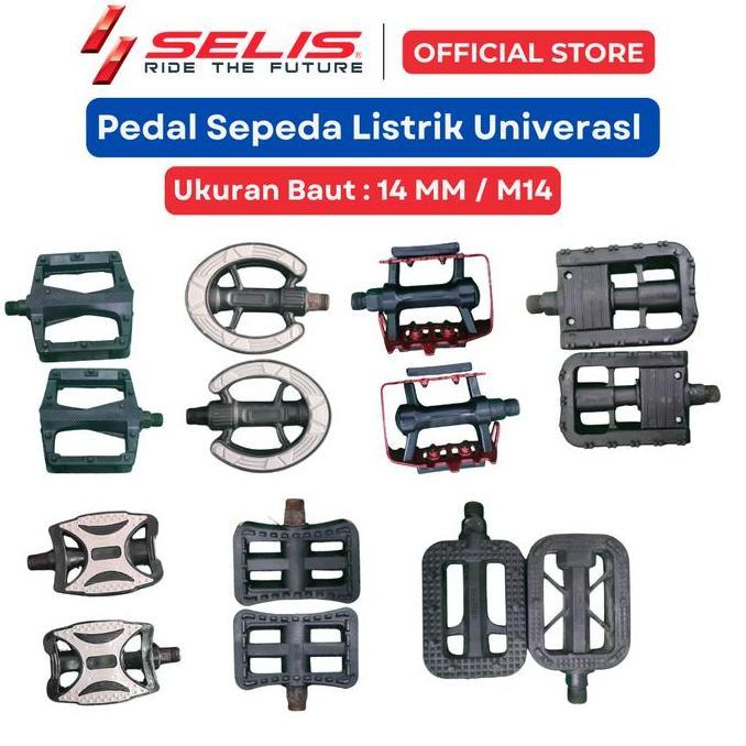 SELIS - PEDAL GOWESAN SEPEDA LISTRIK / SEPEDA GUNUNG / SEPEDA LIPAT / SEPEDA MTB / SEPEDA ONTEL UNIV