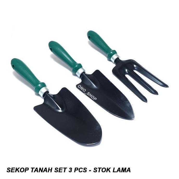 SEKOP TANAH SET 3 PCS - STOK LAMA
