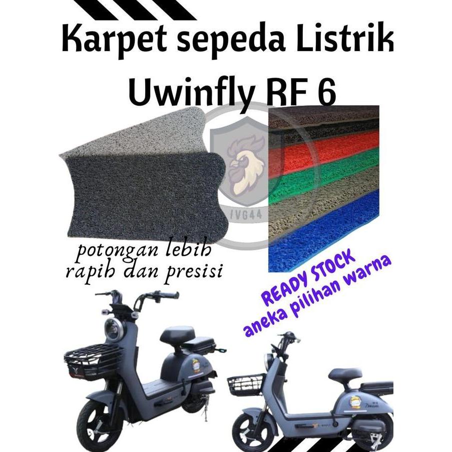 KARPET SEPEDA LISTRIK UWINFLY RF 6 OUTDOOR PACIFIC