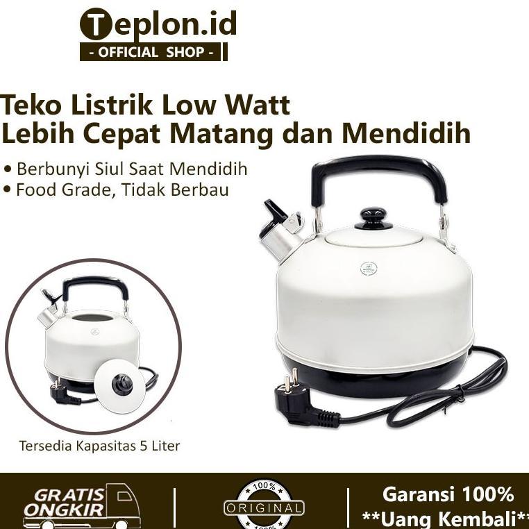 Maspion Teko Listrik Bunyi Aluminium | Ceret Elektrik Siul | Kettle Masak Air