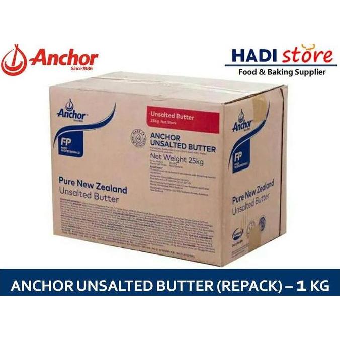 Anchor Unsalted Butter 1 Kg