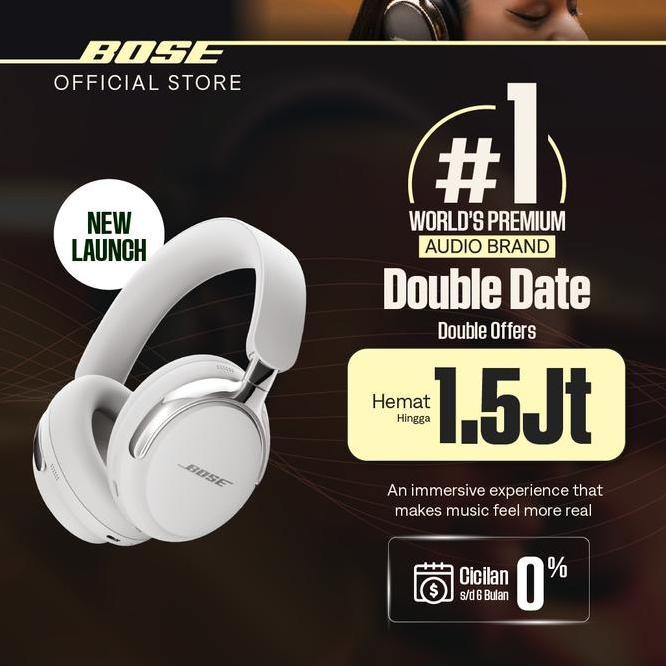 Bose Quietcomfort Ultra Spatial Audio Headphones 2Nd Gen Anc Bluetooth Headset