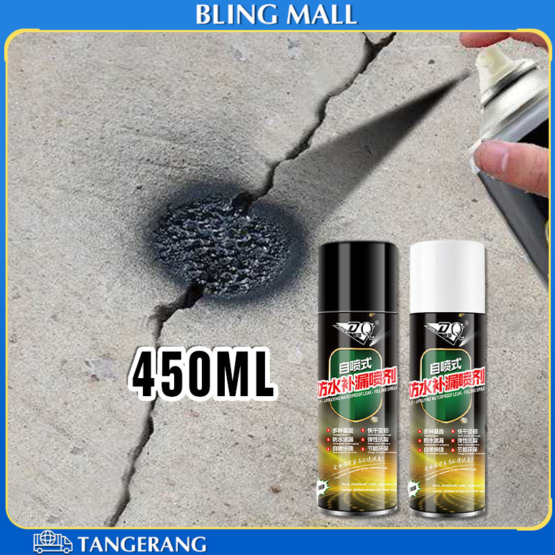 NEW -450ML Aqua Spray Anti Bocor Multifungsi Spray Ajaib Anti Bocor Waterproof Spray Tambal Anti Air