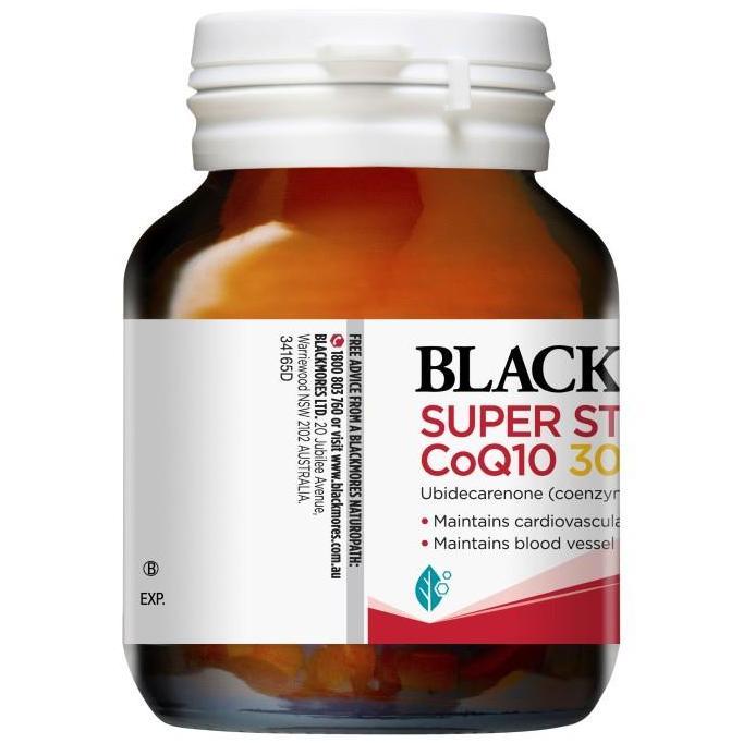 Blackmores Super Strength Coq10 300Mg 30 Capsules