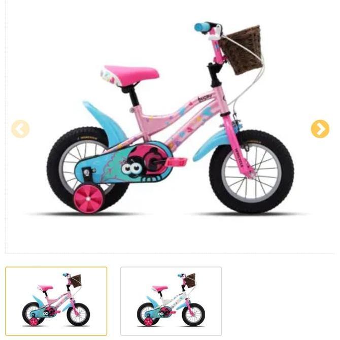 Promo Sepeda Anak 12 inch Wimcycle Bugsy Girl Outdoor Diskon