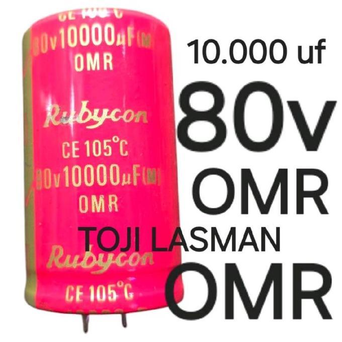 LINEAR ( OMR 10.000UF 80V )  ELKO ELCO RUBICON RUBYCON RUBYKON 80V10000UF 80V10.000UF 10.000 10000 1