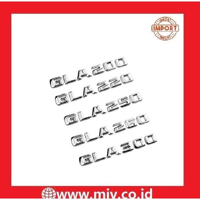 TERMURAH - Mercedes Benz GLA Aftermarket Emblem
