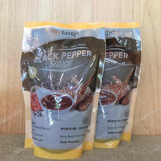 Spice- Saus Blackpepper Steak / Saus Bumbu Lada Hitam My Taste Halal