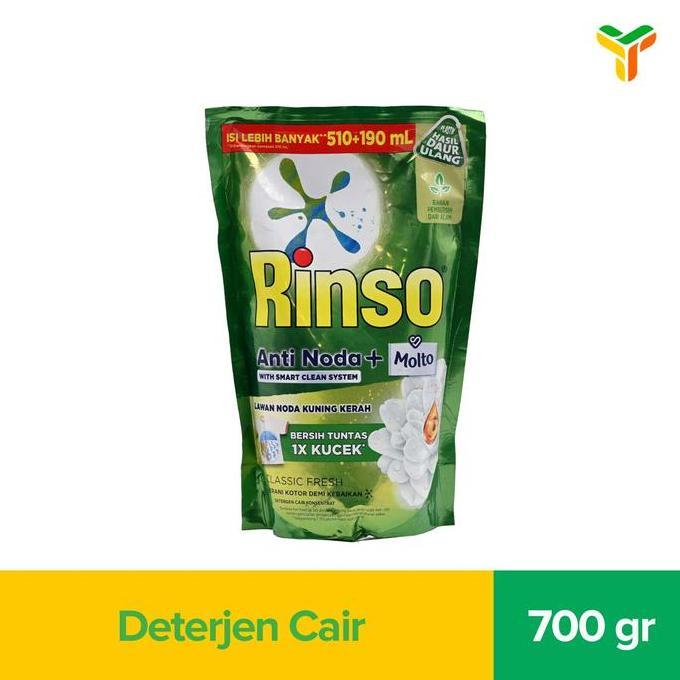 Rinso Deterjen Cair Anti Noda 800 Ml